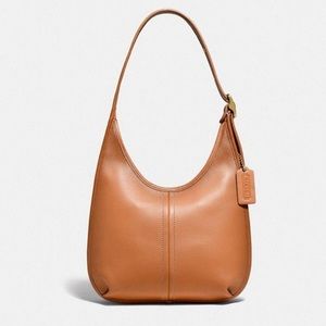 Coach Ergo Shoulder Bag Glove Tanned Leather Tan